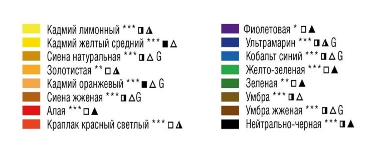 Краски акварельные художественные «Ленинград-2», 16 цв., кювета 2,5 мл, Невская палитра — картинка 3