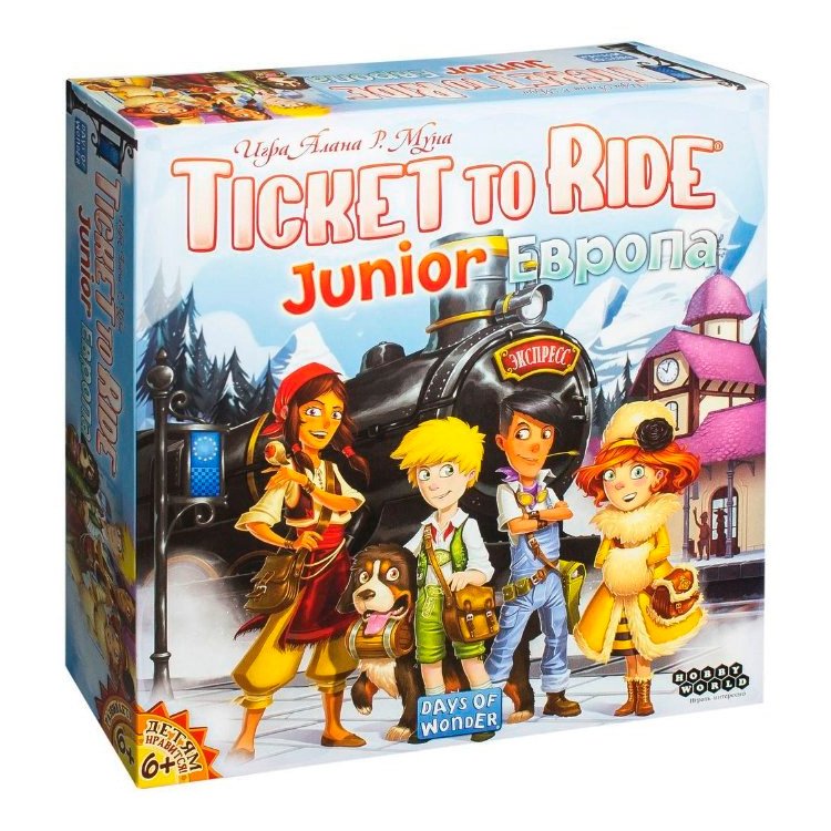 Настольная игра: Ticket to Ride Junior: Европа