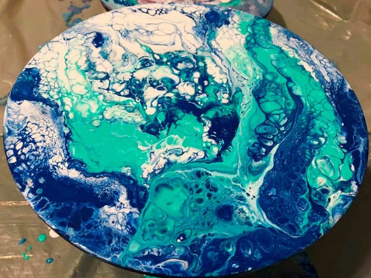 Набор для рисования жидким акрилом Fluid Art, ResinArt — картинка 7