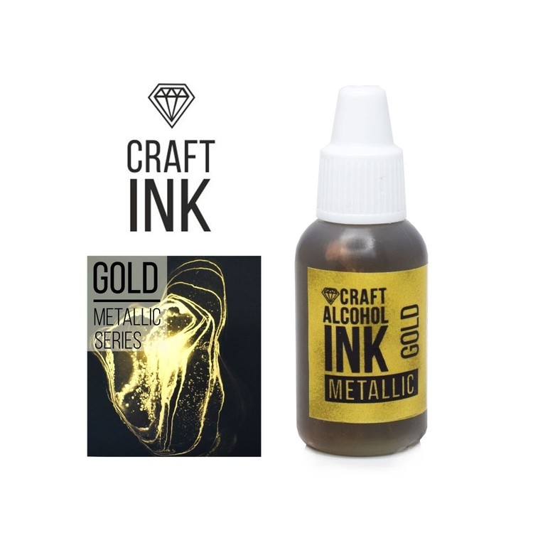 Набор алкогольных чернил, Set#4, Craft Alcohol INK — картинка 5