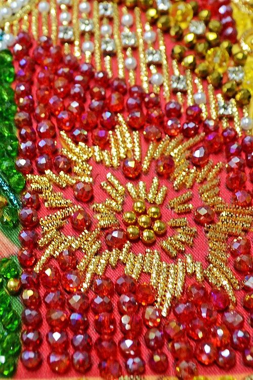 Набор вышивки хрустальными камнями «Богородица Владимирская» — картинка 4