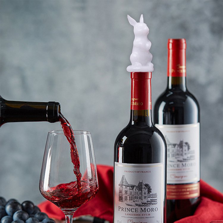 Силиконовый молд - Пробка для бутылки заяц, 8,5x3,6см 1 шт. — картинка 2