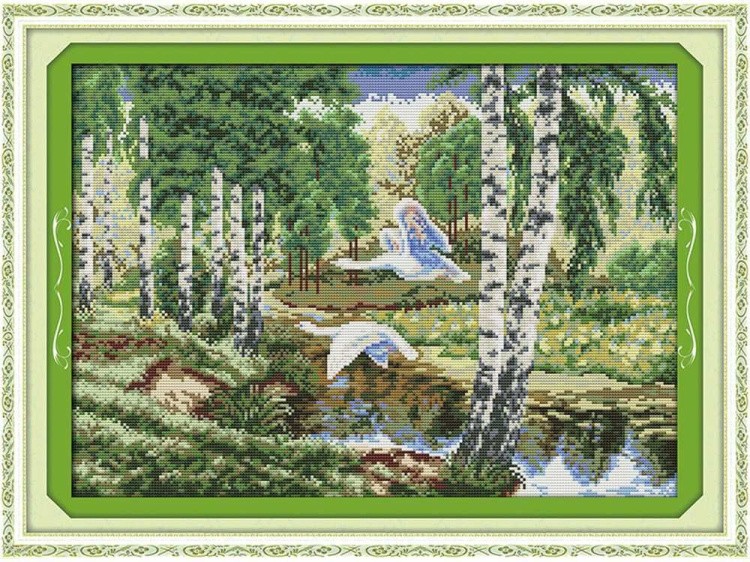 Набор для вышивания «Дикие гуси» — картинка 2