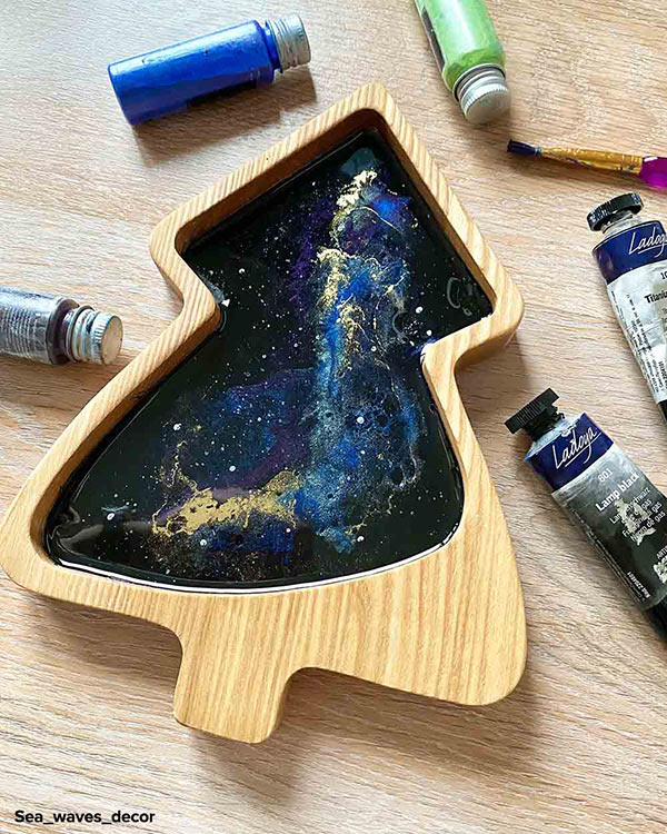 Супер-густая эпоксидная смола для рисования Art-Pro Black 1,7 кг, Resin Pro — картинка 8