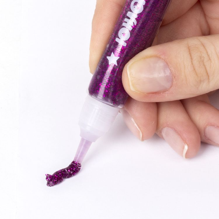 Гель с блестками, 6 цветов по 10,5 мл, Юнландия — картинка 5