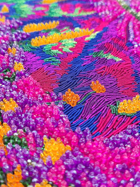 Набор вышивки хрустальными камнями «Лавандовые поля» — картинка 6