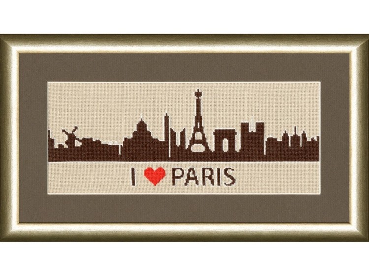 Набор для вышивания «Я люблю Париж» — картинка 2