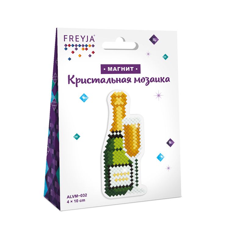 Алмазная вышивка «Шампанское» — картинка 2