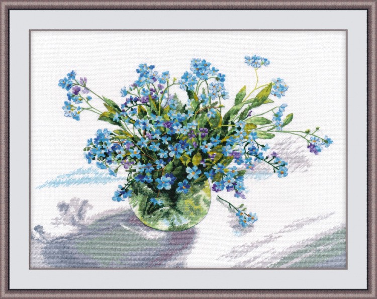 Набор для вышивания «Незабудки» — картинка 2