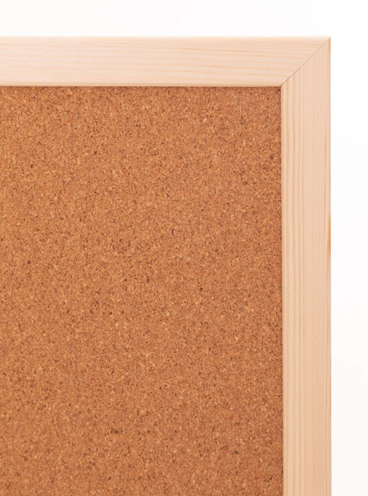 Доска пробковая в деревянной раме 30х45 см (в полиэтиленовой пленке) — картинка 2