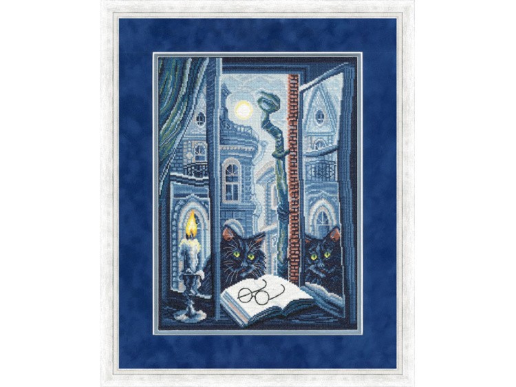Набор для вышивания «Кот учёный» — картинка 2