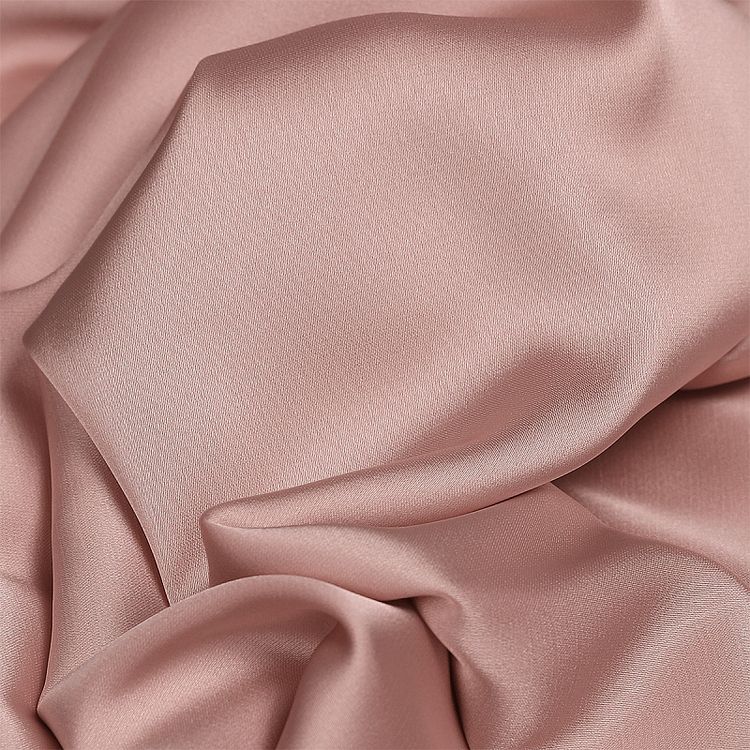 Ткань шелк Армани, 5 м, ширина 150 см, 90 г/м², цвет: 61 пудра-розовая, TBY — картинка 3