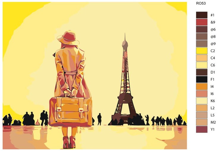 Картина по номерам «Мечта сбылась» — картинка 2