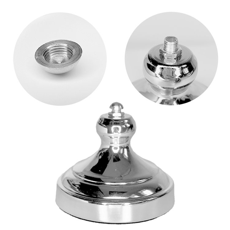 Основание для вазы серебряное №2, 9 см — картинка 2