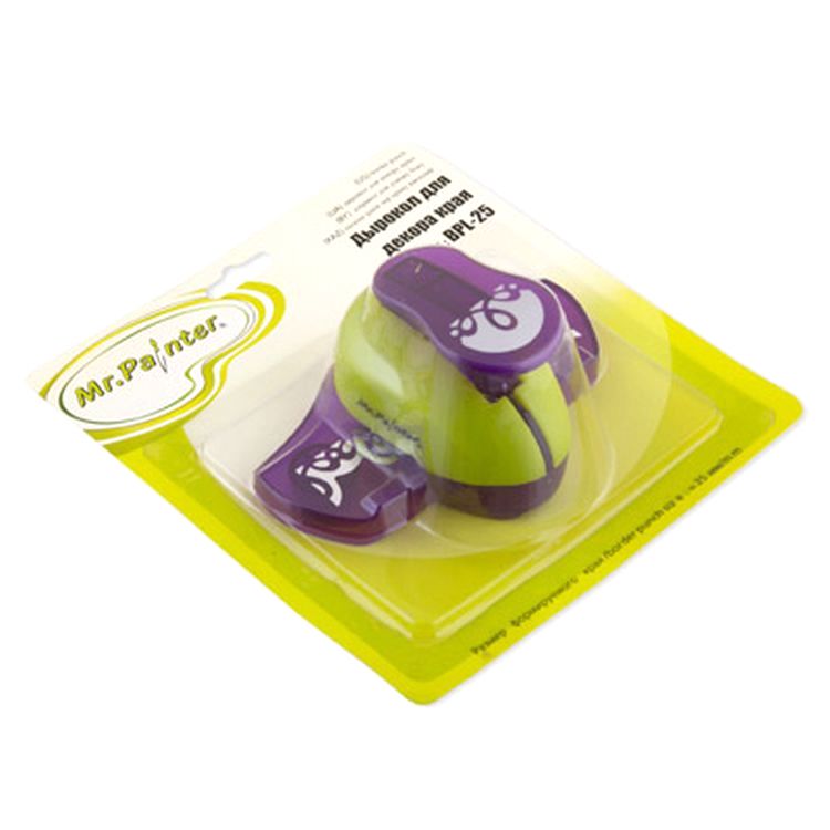 Дырокол для декора края «Лепестки», 2,5 см, Mr.Painter — картинка 3