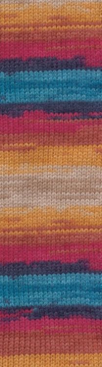 Пряжа ALIZE Burcum Batik (4340), мультиколор, 5 шт. по 100 г — картинка 2