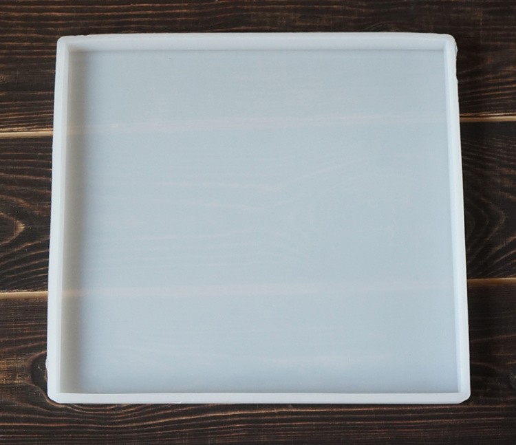 Силиконовый молд для эпоксидной смолы - Квадрат, 26х26 см — картинка 3