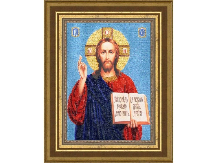 Набор вышивки бисером «Образ Господь Вседержитель» — картинка 2