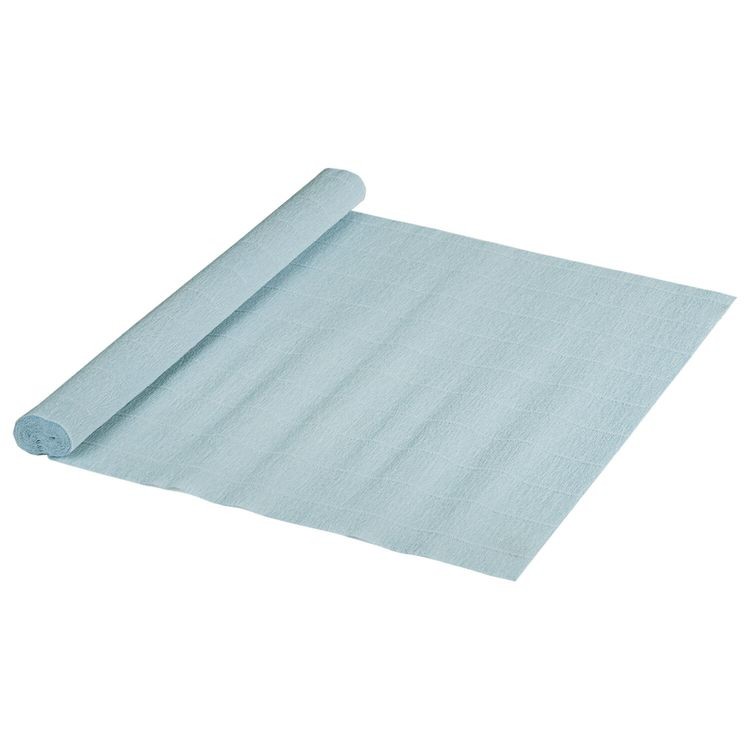Бумага гофрированная Fiore 140 г/м2, нежно-голубой (959), 50х250 см, Brauberg — картинка 2