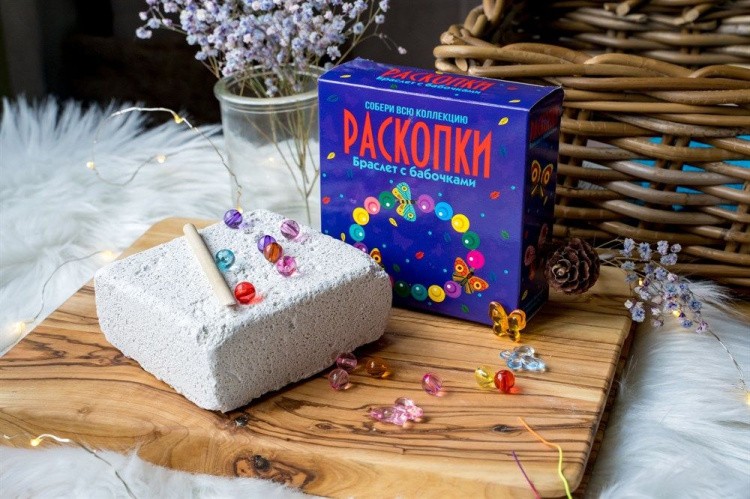 Набор для проведения раскопок «Браслет с бабочками», Bumbaram — картинка 3