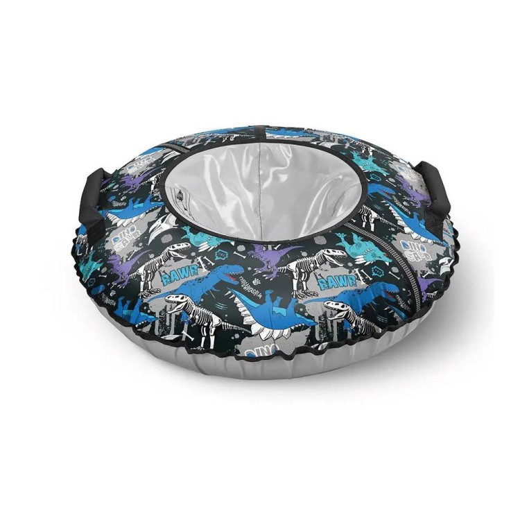 Детская зимняя ватрушка тюбинг для катания 95 см — картинка 4