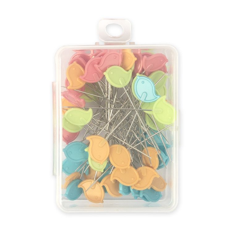 Булавки для квилтинга, сталь, 60 шт., 48 мм, Gamma — картинка 2