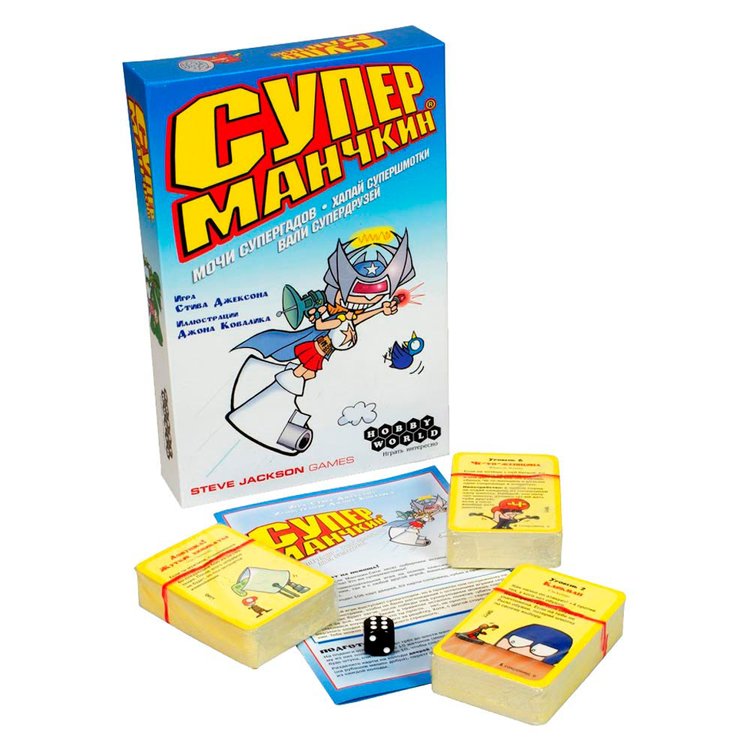 Настольная игра: Супер Манчкин (3-е рус. изд.) — картинка 2