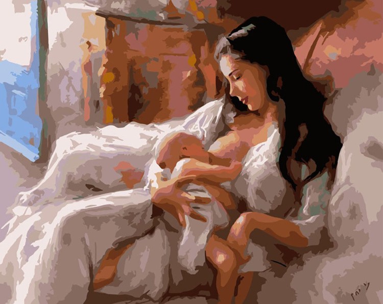 Картина по номерам «Материнство»