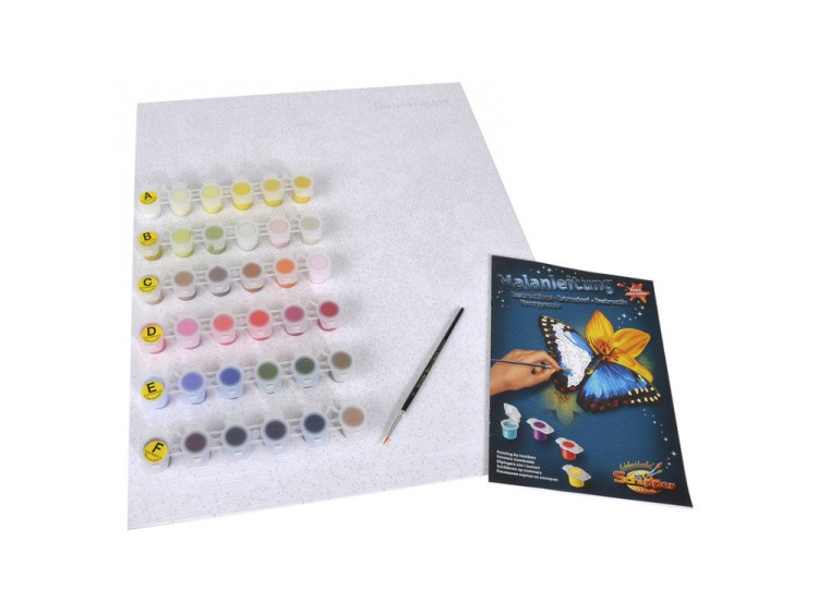 Картина по номерам «Букет весенних цветов» — картинка 2