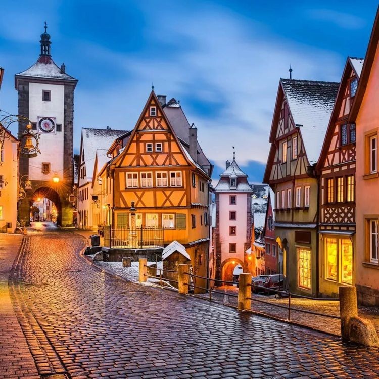 Алмазная вышивка «Ротенбург. Германия» — картинка 2