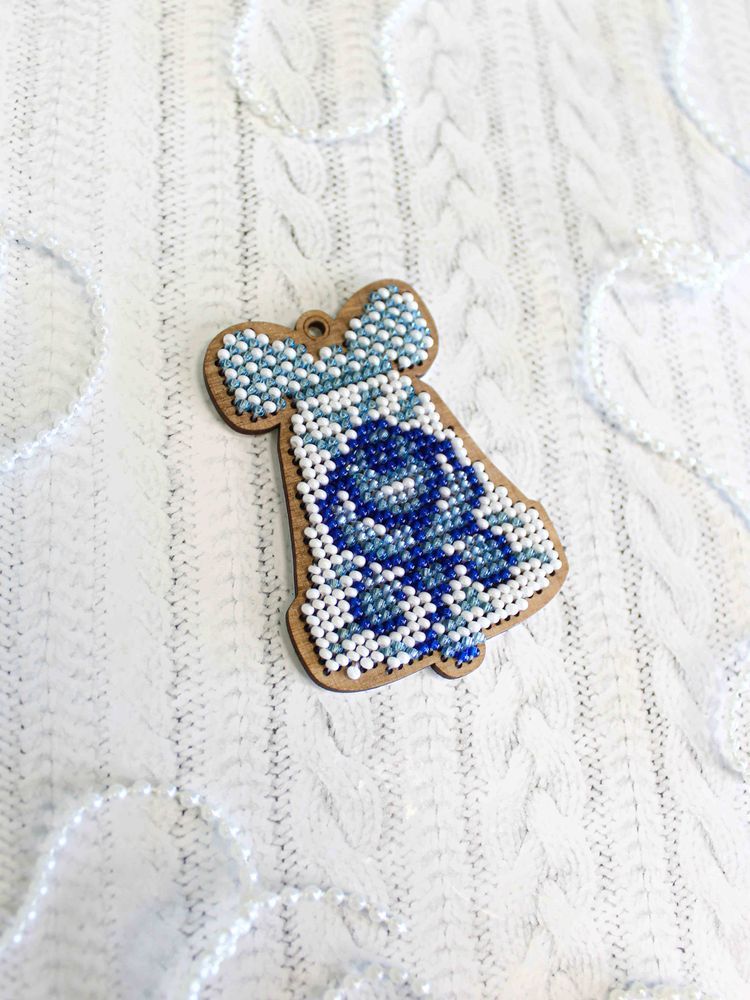 Набор для вышивания «Ёлочная игрушка. Зимний звон» — картинка 4