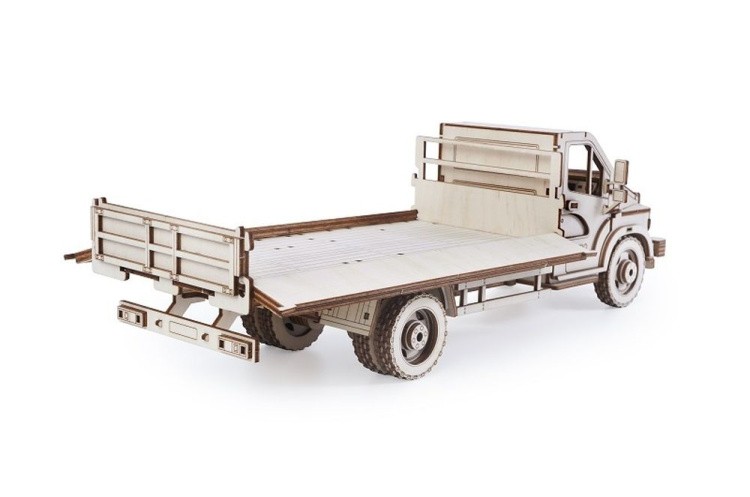 Конструктор из дерева Lemmo грузовик Гефест, 186 деталей — картинка 3