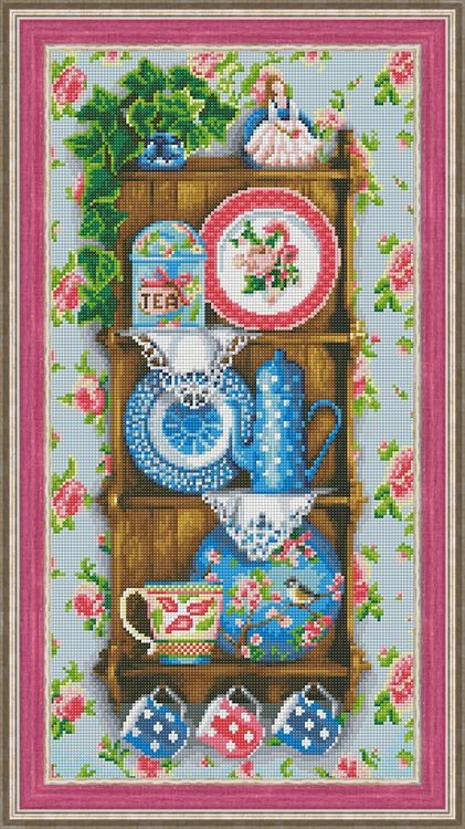Алмазная вышивка «Чайный прованс» — картинка 2