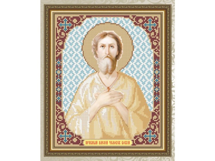Рисунок на ткани «Преподобный Алексей Человек Божий»