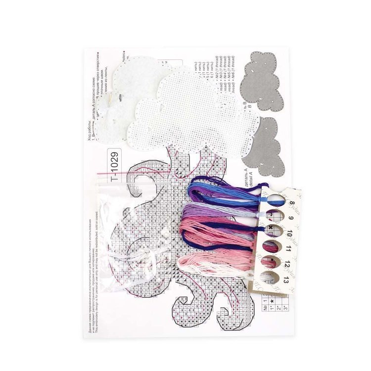 Набор для вышивания «Маленький осьминожка» — картинка 2