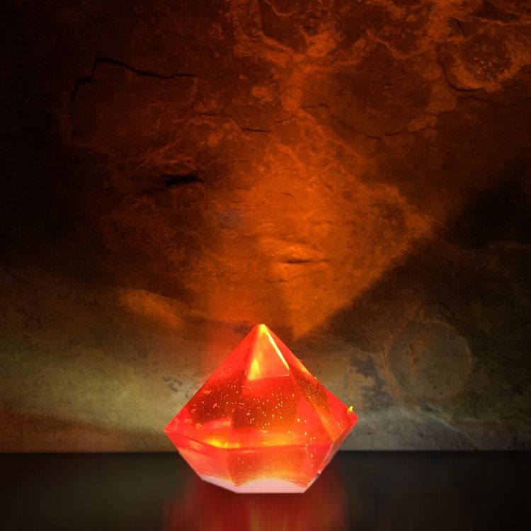 Прозрачный тонер для эпоксидной смолы оранжевый, 10мл — картинка 5