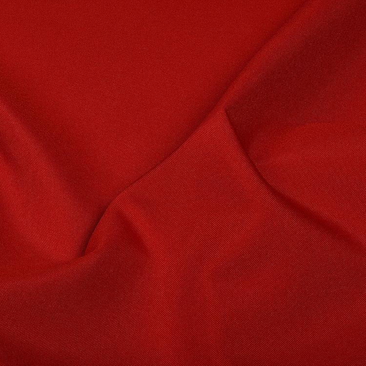 Ткань габардин, 1 м х 150 см, 150 г/м², цвет: красный, TBY — картинка 2