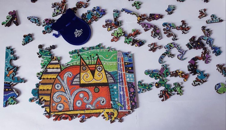 Деревянные пазлы DAVICI «Кот-мореход» — картинка 5