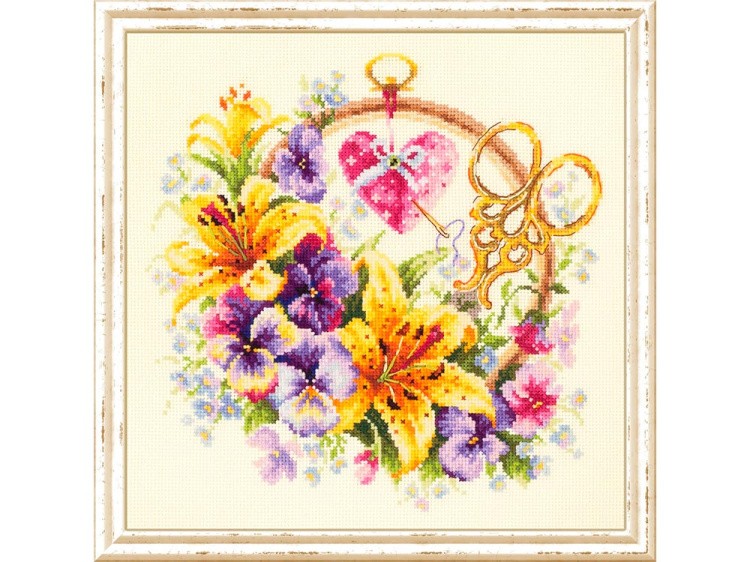 Набор для вышивания «Лилии для рукодельницы» — картинка 2