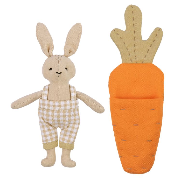 Набор для шитья «Зайка в морковке» — картинка 2