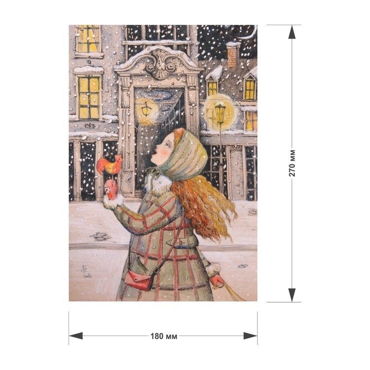 Деревянные пазлы DAVICI «Вкусный снег» — картинка 2