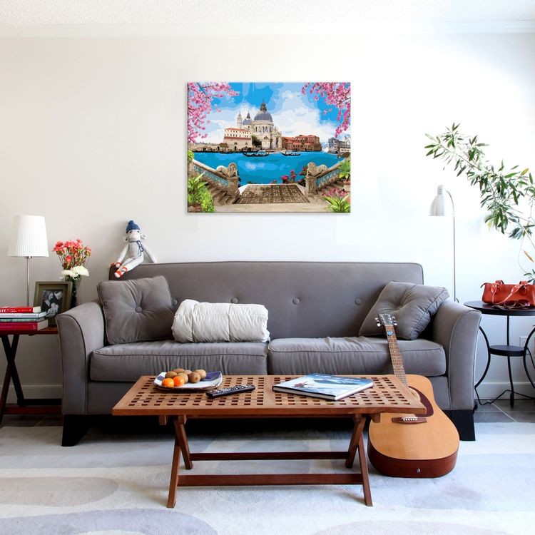 Картина по номерам «Венеция. Санта-Мария-Делла-Салюте» — картинка 5