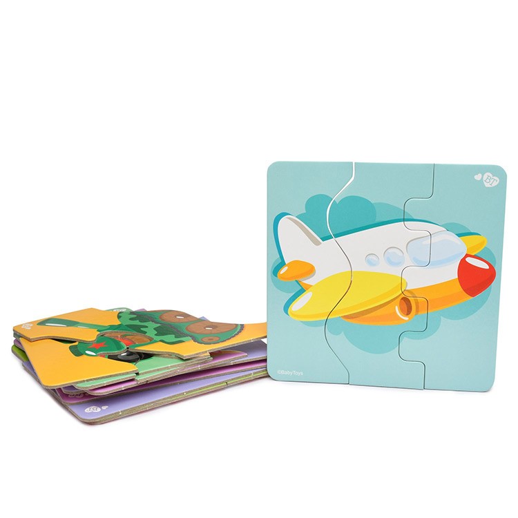 Настольная игра: тройные зигзаг пазлы «Транспорт» — картинка 3