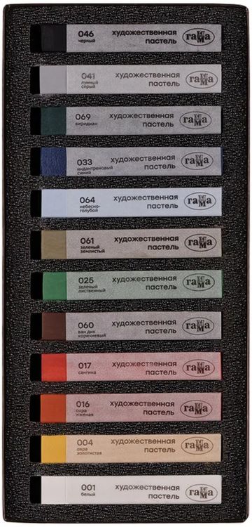 Пастель сухая художественная «Старый Мастер. Пейзаж», 12 цв., квадратное сечение, Gamma — картинка 3