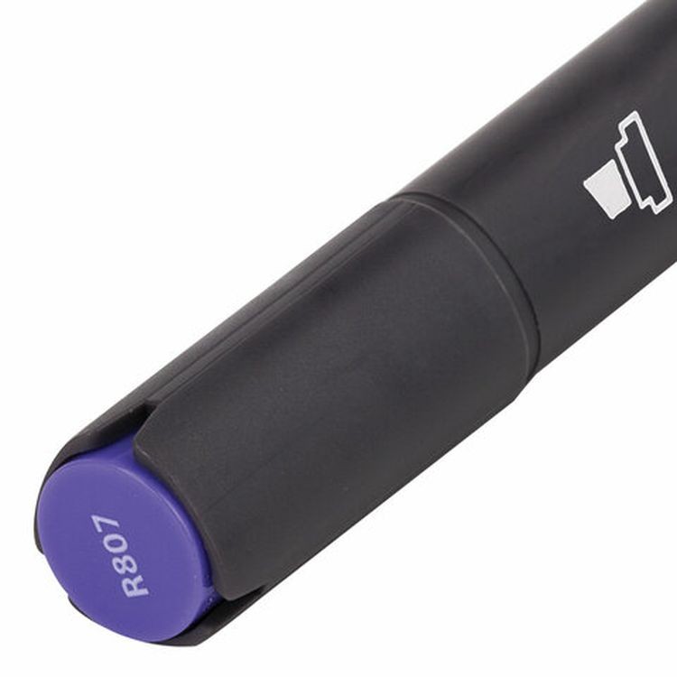 Маркер для скетчинга двусторонний 1 мм - 6 мм BRAUBERG ART CLASSIC, цвет: баклажановый — картинка 5