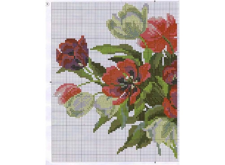 Набор для вышивания «Тюльпаны» — картинка 2