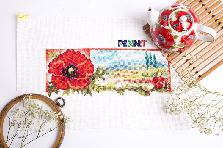 Набор для вышивания «Красный цвет утренней зари» — картинка 2
