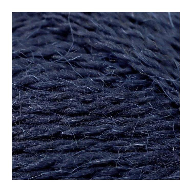 Пряжа Пехорка Деревенская (04), темно-синий, 5 шт. по 100 г — картинка 3