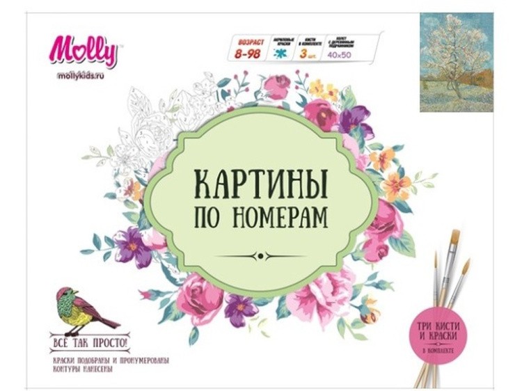 Картина по номерам «Персик в цвету» Ван Гога — картинка 2