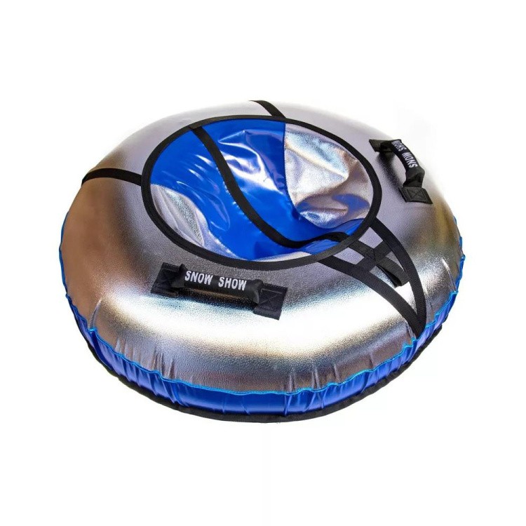 Детская зимняя ватрушка тюбинг для катания 105 см — картинка 6